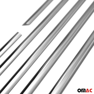 Volkswagen Jetta Window Trim - Omac - S.Steel - Gloss Dark - 2011-2018 Volkswagen Jetta Window Trim - Omac - S.Steel - Gloss Dark - 2011-2018